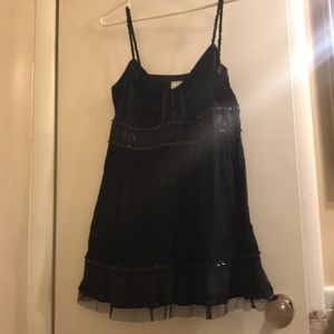 Black Blouse with beading